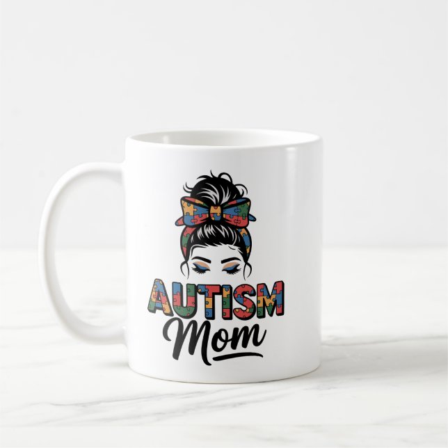 Mug Autism Mom (Gauche)