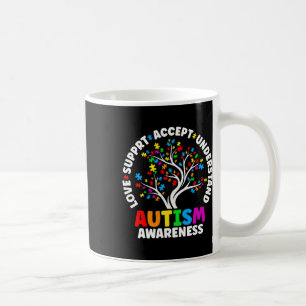 Mug Autisme Aimer Accepter le soutien Autiste Autisme 