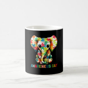 Mug Autisme Autisme Éléphant Autisme Monde Autisme Sen