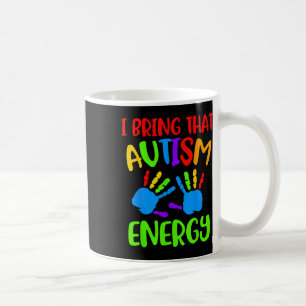 Mug Autisme Chemise Autisme Energie Spectre de l'Asde