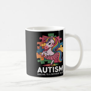 Mug Autisme Dansant À Différents Battre Unicorne Autis