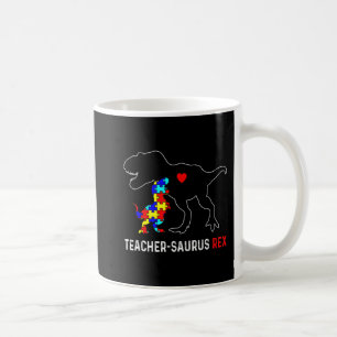Mug Autisme Enseignant Dinosaure Enseignant Saurus Rex