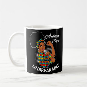 Mug Autisme Maman Indestructible Black Woman Autisme R