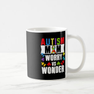 Mug Autisme Maman S'Inquiète Vs Wonder Handicap