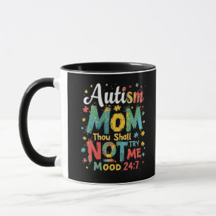 Mug Autisme Maman Tu Ne Me Tenteras Pas