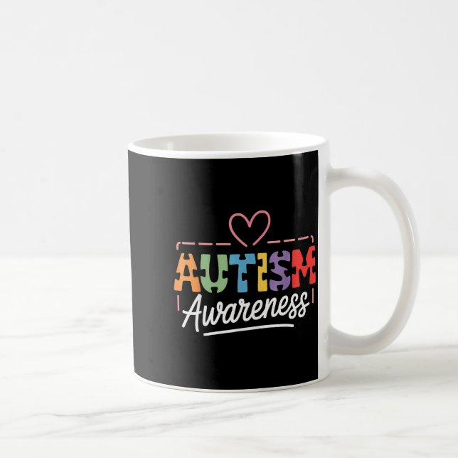 Mug Autisme prise de conscience autistique  (Droite)