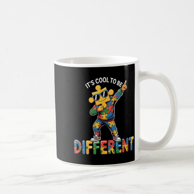 Mug Autisme prise de conscience autistique  (Droite)