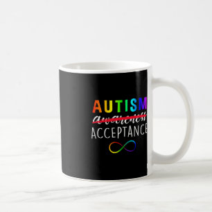 Mug Autisme - Rouge au lieu - Acceptation Non Conscien