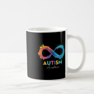 Mug Autisme Rouge Plutôt Infinité Symbole Autiste Acce