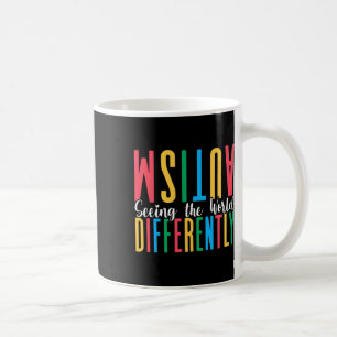 Mug Autisme Voir le monde différemment Autisme Sensibi