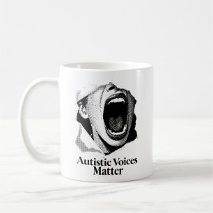 Mug Autistic Voices Matter   Conception de l'écran de 