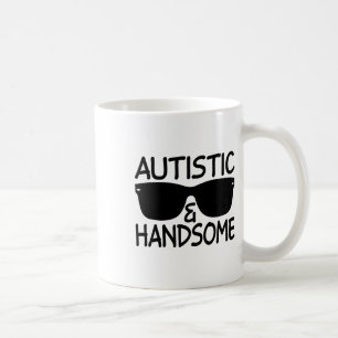 Mug Autistique Et Handsome Drôle Cool Sensibilisation