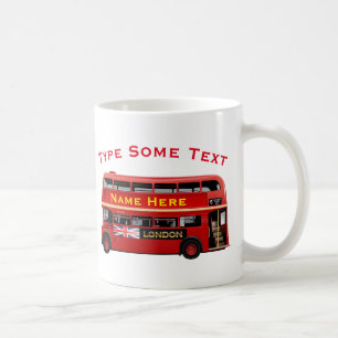 Mug Autobus rouge de Londres orienté