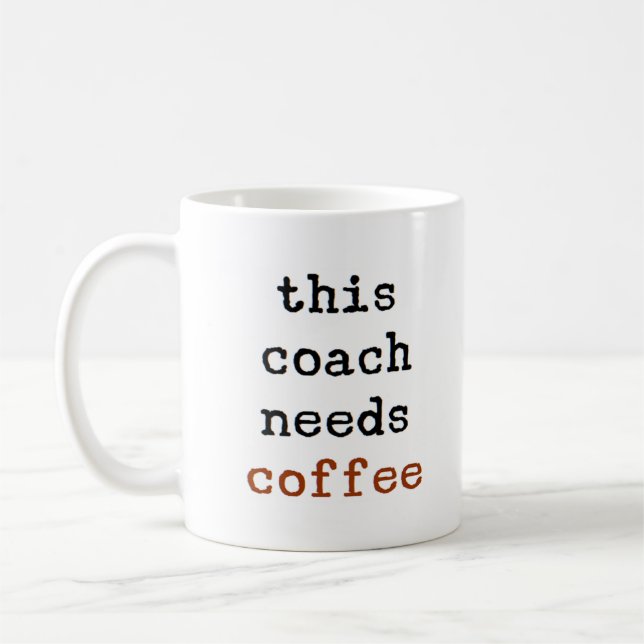 Mug autocar a besoin de café (Gauche)