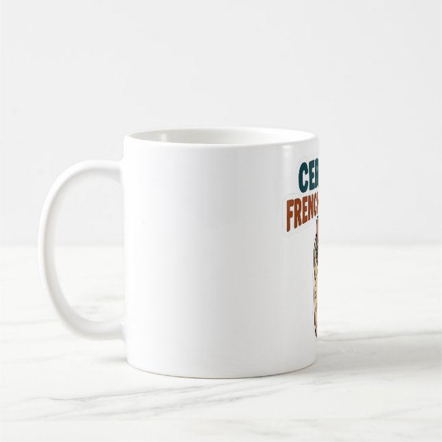 Mug Autocollant Burrito Français Certifié (Gauche)