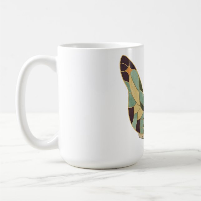 Mug Autocollant de fée Art Nouveau  (Gauche)