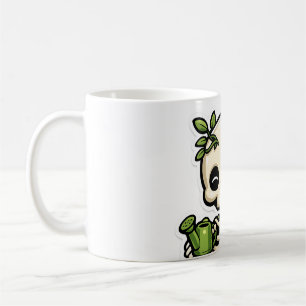 Mug Autocollant de jardinier squelette floral Kawaii m