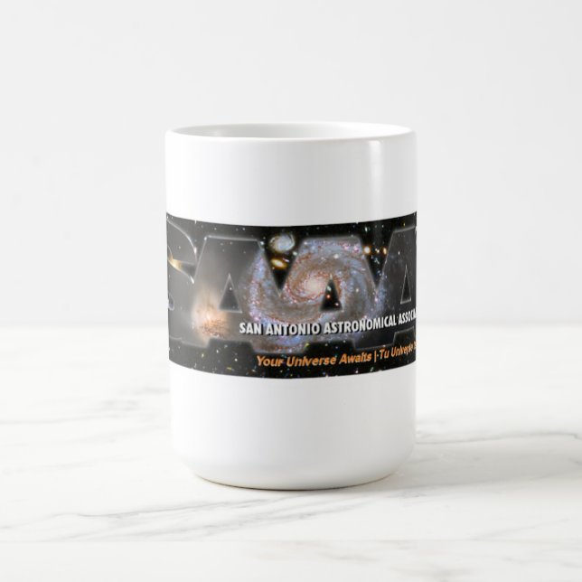 Mug autocollant de logo SAAA (Centre)