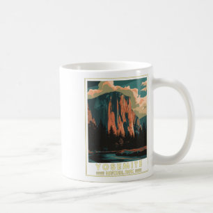 Mug Autocollant du Parc National de Yosemite