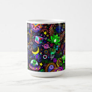Mug Autocollant Grenouille à Ailes de Fée Grenouille