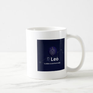 Mug Autocollant Signe Zodiaque Lion 