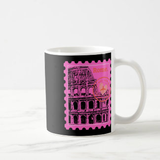 Mug Autocollant Timbre Rome