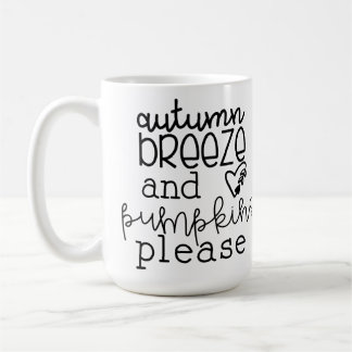 MUG AUTOMNE BREEZE ET CITROUILLES S'IL VOUS PLAÎT