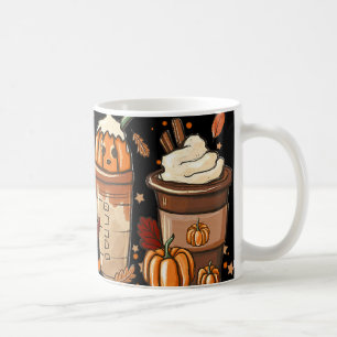 Mug Automne Café Citrouille Épice Latte Boissons Autom