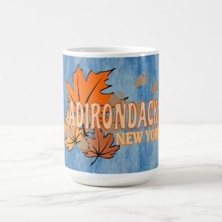 Mug Automne dans les Adirondacks avec les feuilles d'a