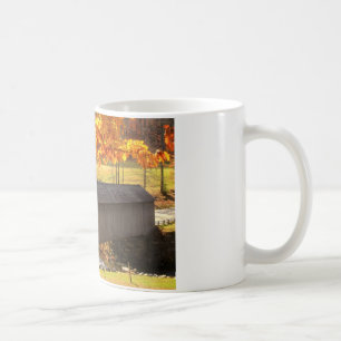 Mug Automne de pont couvert de Guilford Vermont