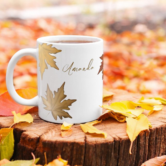 Mug Automne Feuillage Automne Feuilles D'Automne Végét (Créateur téléchargé)