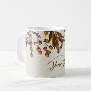 Mug Automne Feuillage Feuille Texte personnalisé