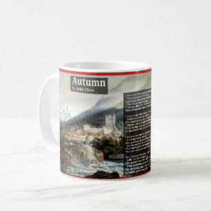 Mug Automne par la poésie de John Clare