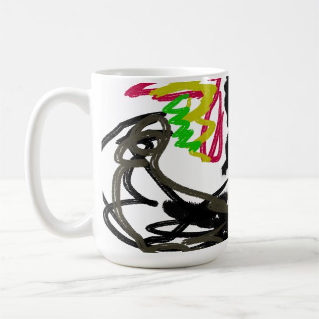 Mug Automne Wolf Tattoo (Gauche)