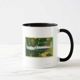 Mug Automnes de Multnomah et pont de pied de Benson