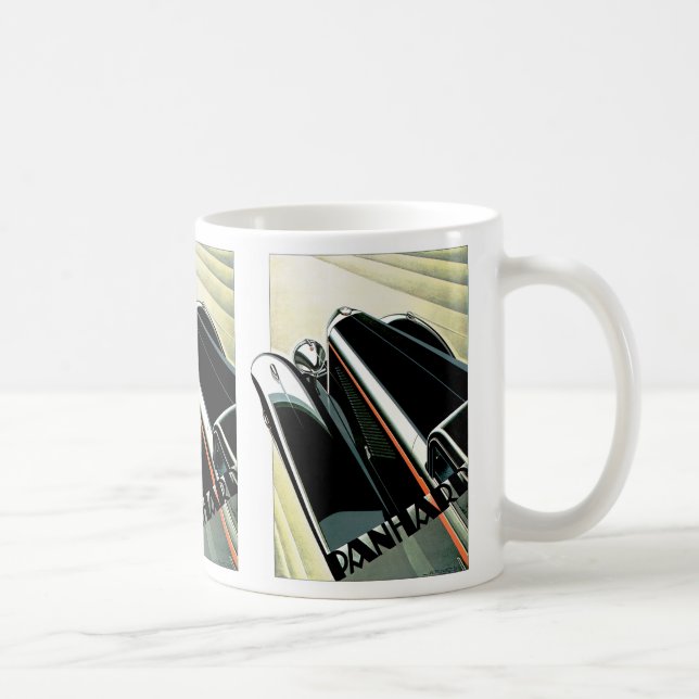 Mug Automobile Art Déco (Droite)