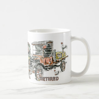 Mug Automobile : Véhicules délabrés
