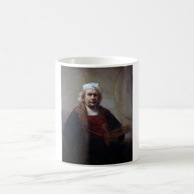 Mug Autoportrait à deux cercles, Rembrandt (Centre)