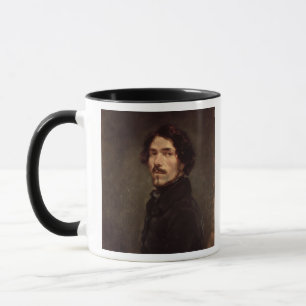 Mug Autoportrait, c.1840 (huile sur la toile) (voyez