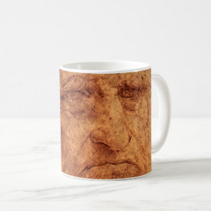 Mug Autoportrait de Léonard de Vinci, Art Renaissance
