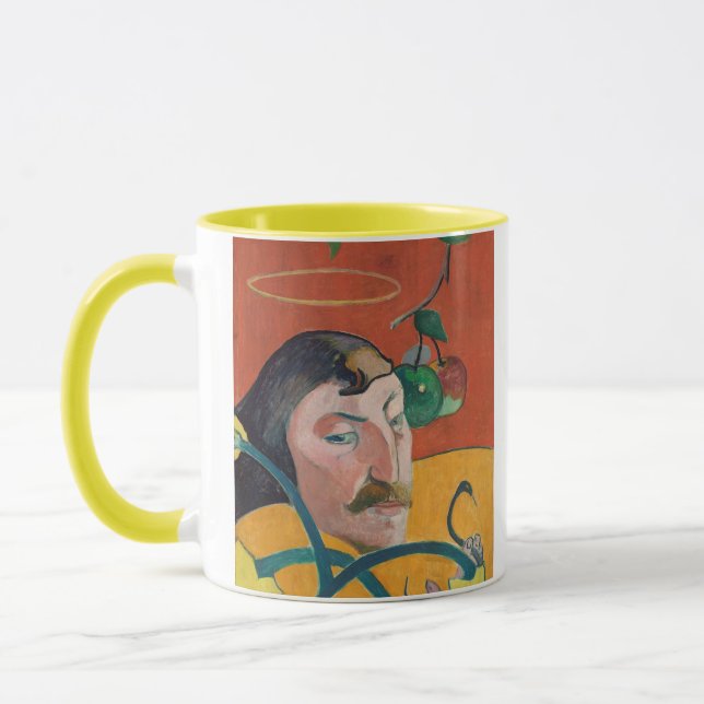 Mug Autoportrait de Paul Gauguin |, 1889 (huile sur le (Gauche)