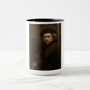 Mug Autoportrait de Rembrandt : Peintre de l'Âge d'or 