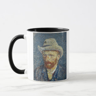 Mug Autoportrait de Vincent van Gogh avec le chapeau