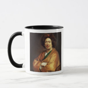 Mug Autoportrait (huile sur la toile) 4