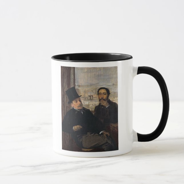 Mug Autoportrait W Evariste de Valernes d'Edgar Degas (Droite)