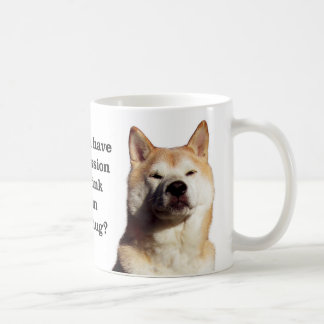 Mug Autorisation de Shiba