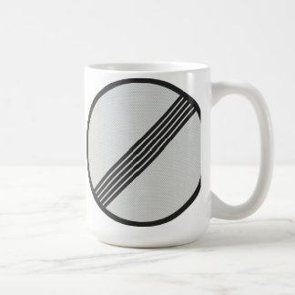 Mug Autoroute allemande "que restriction de vitesse"