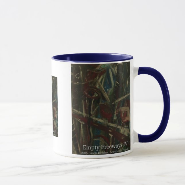 Mug autoroutes vides IV (Droite)