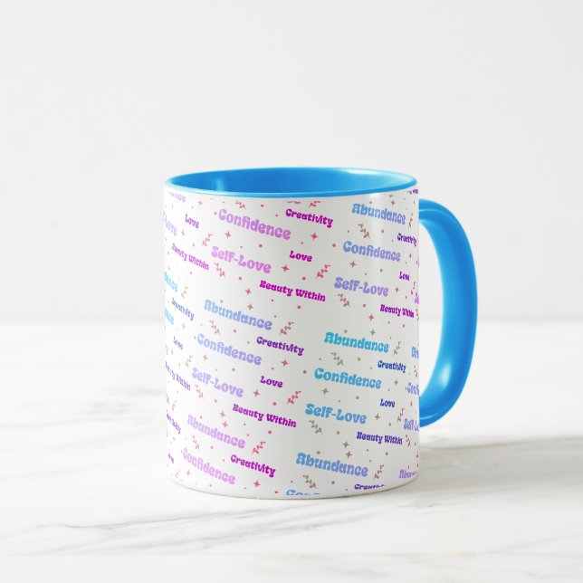 Mug Autosoin et amour de soi (Devant droit)