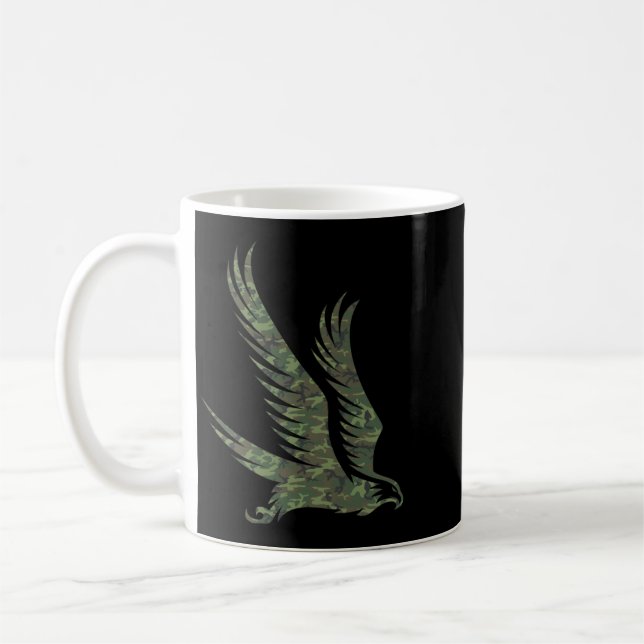 Mug Autour militaire impression camouflage rapace oise (Gauche)